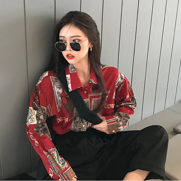 ÁO SƠ MI TAY PHỒNG PHỐI REN QUẢNG CHÂU | BigBuy360 - bigbuy360.vn