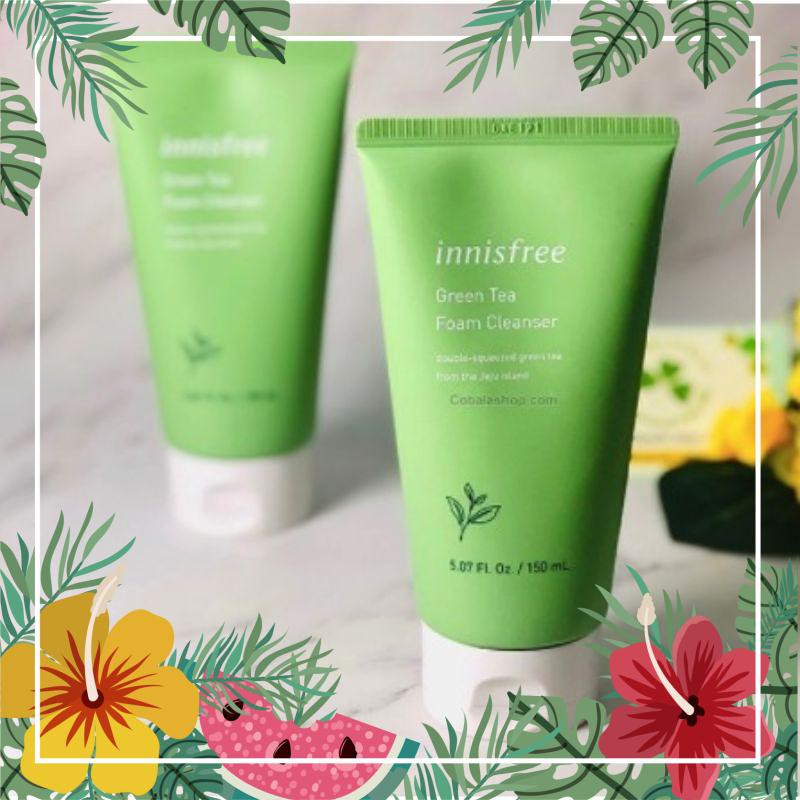 Sữa Rửa Mặt Trà Xanh Innisfree❤❤❤ Green Tea Foam Cleanser Mẫu Mới