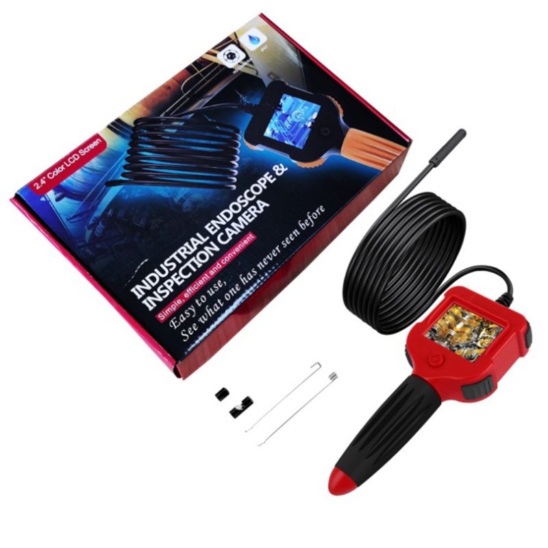 Máy Quay Video Bán Dẫn Cầm Tay 1M Dây Cáp 2.4 inch LCD Màu Sắc