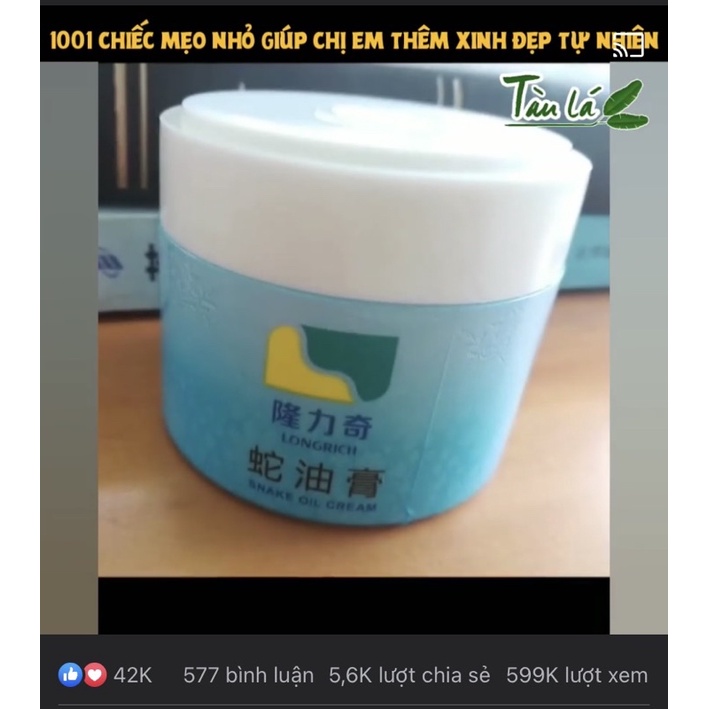 Kem dưỡng ẩm thương hiệu cũ chiết xuất dầu rắn dưỡng ẩm chống khô da toàn thân