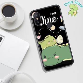 ỐP LƯNG XIAOMI MI 6X/MI A2/REDMI 6 PRO/S2 ,  IN HÌNH KHỦNG LONG NGỘ NGHĨNH VÀ CUTE