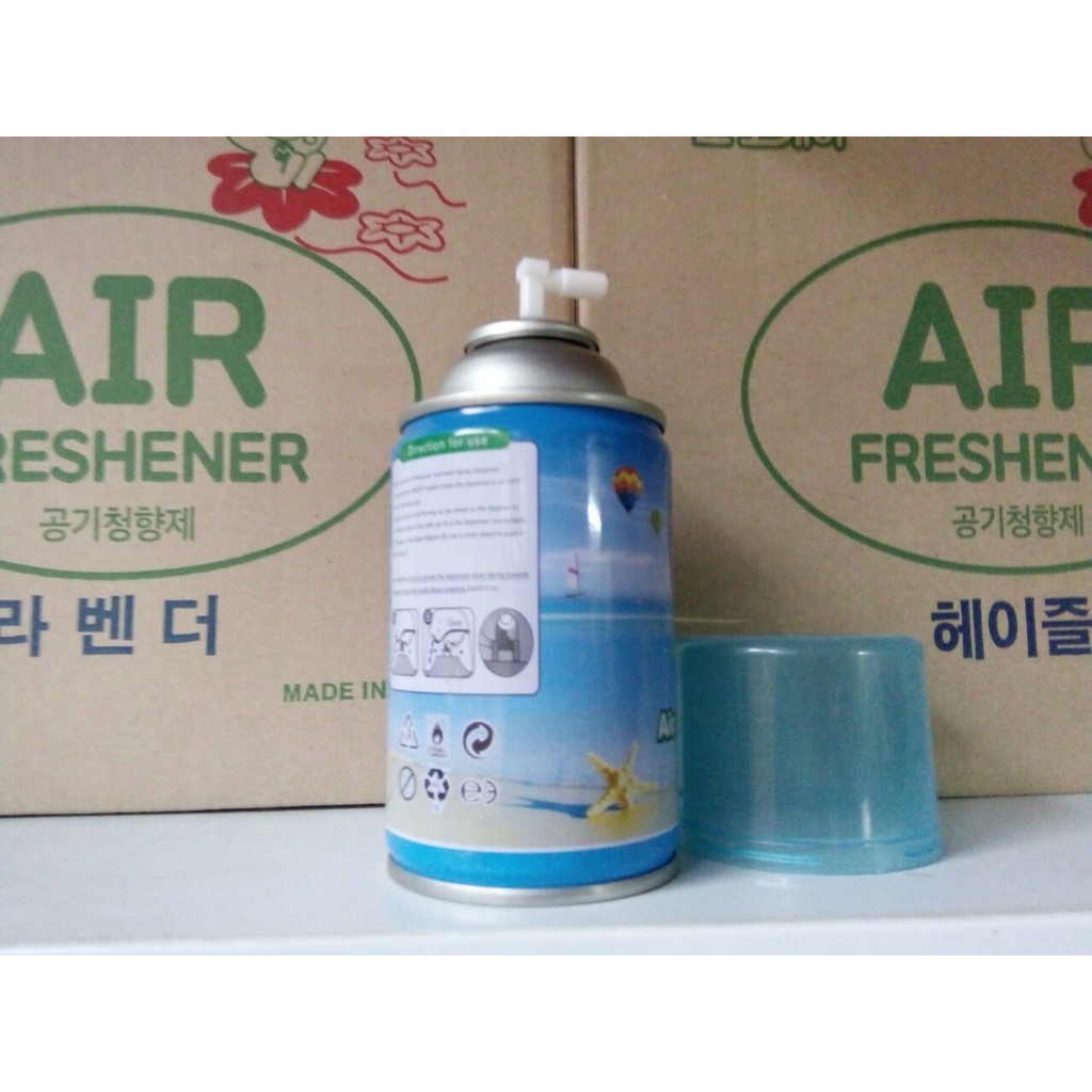 Bình xịt thơm phòng Air Freshener 250ml dùng thay thế cho bình xịt Máy xịt nước hoa tự động