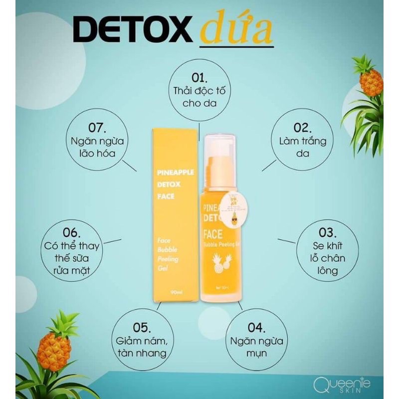 DETOX DỨA QUEENIE