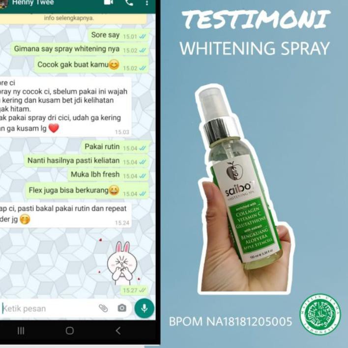 Nâng cấp! Xịt làm trắng da Saibo7 60ml | BigBuy360 - bigbuy360.vn