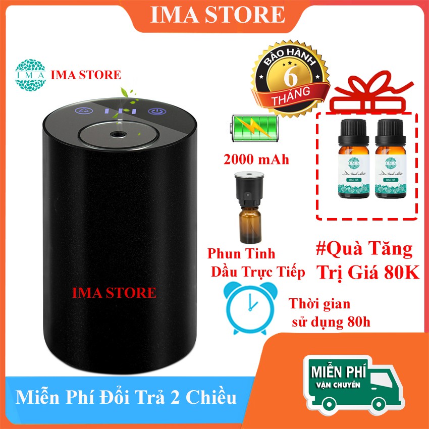 Máy Xông Tinh Dầu Ô Tô NM05 Dùng Pin Sạc 1 Tuần Phun Tinh Dầu Trực Tiếp Dung Tích 200 ml