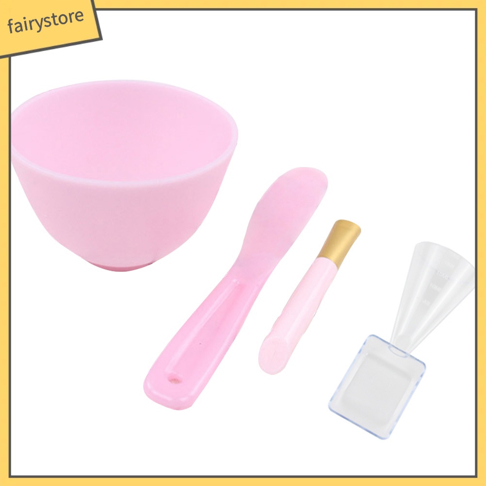 [Hàng mới về] Bộ dụng cụ làm mặt nạ thủ công chất liệu silicon tiện dụng chất lượng cao