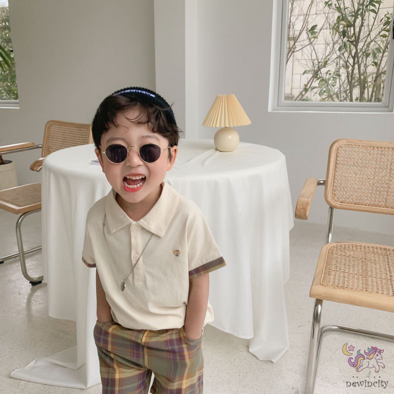 Bộ Áo Thun Ba Lỗ + Quần Short In Hoạt Hình Cho Bé