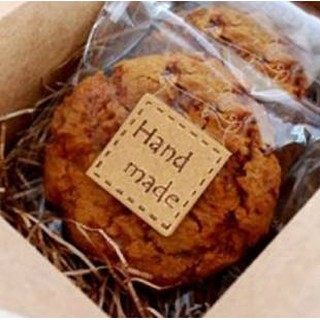 Tem trang trí Handmade vuông 5 tờ