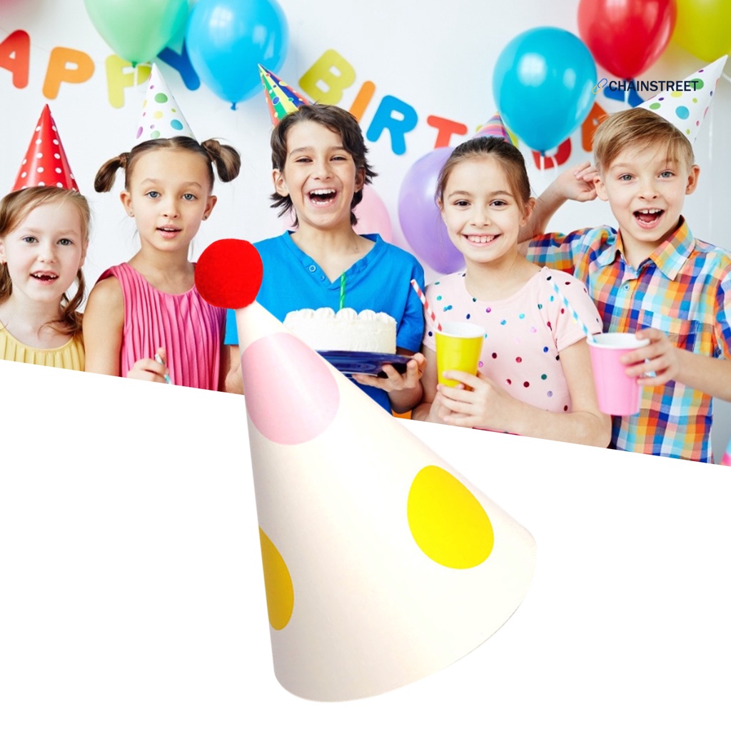 Trang trí tiệc set 5 nón sinh nhật phong cách hàn quốc sáng tạo cho bé - ảnh sản phẩm 2