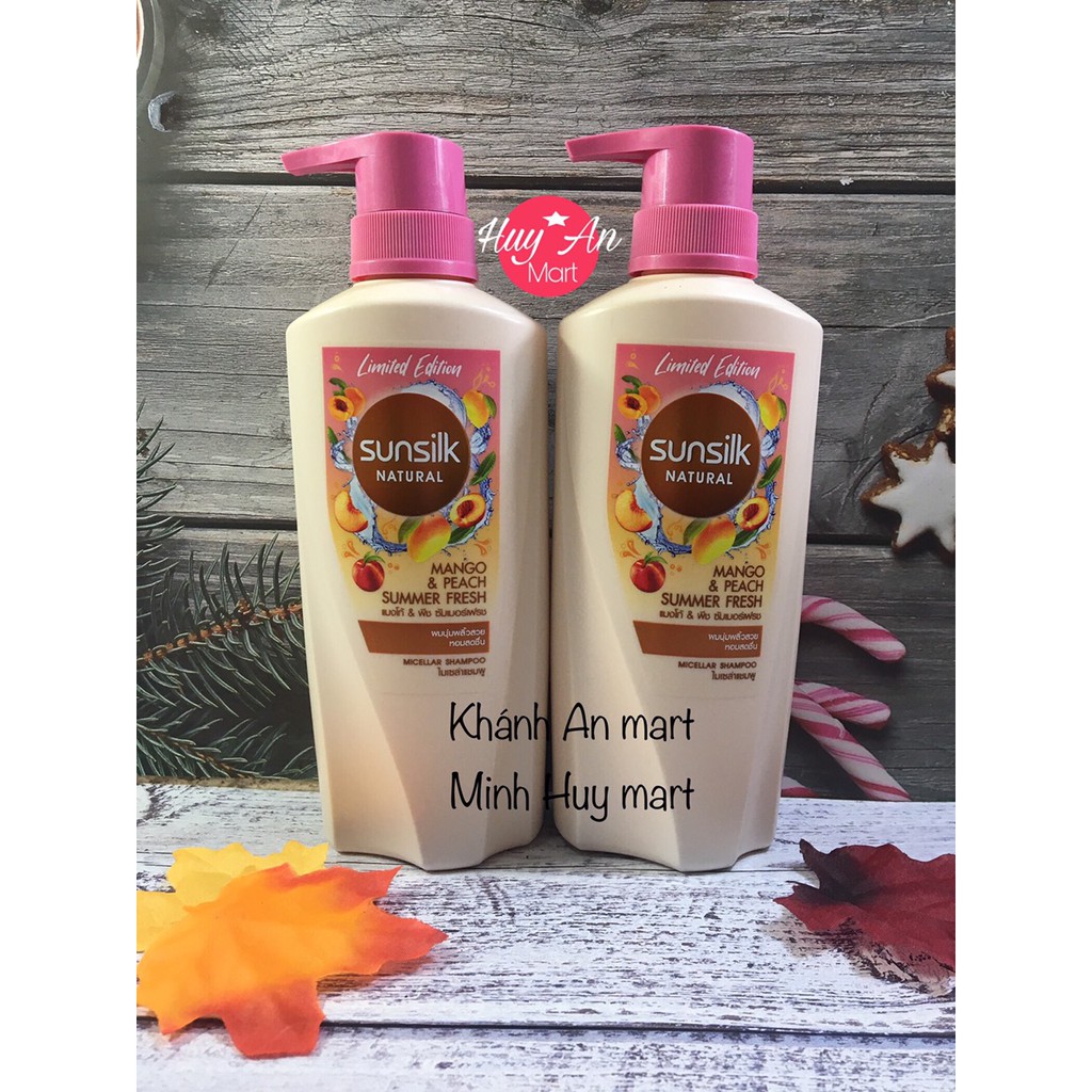 Dầu gội đầu Sunsilk Thái Lan mẫu mới HÀNG CHÍNH HÃNG BỘ SẢN PHẨM DUNG TÍCH 425ml