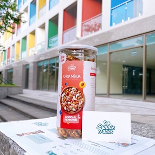 Granola Bunnie Farm 100% siêu hạt không yến mạch, không hạt bí hộp 500 gram