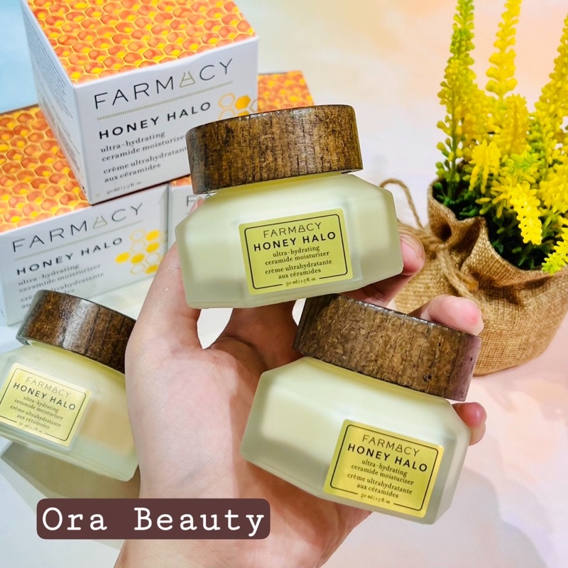 Kem dưỡng ẩm Farmacy Honey Halo Ultra-Hydrating Ceramide Moisturizer