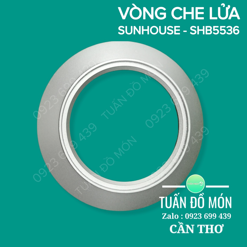 Vòng Che Lửa Bếp ga âm Sunhouse SHB5536 linh kiện phụ kiện phụ tùng chính hãng