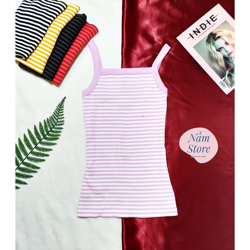 Áo Thun 2 Dây Sọc Ngang O.NAVY Tôn Dáng Xuất Xịn