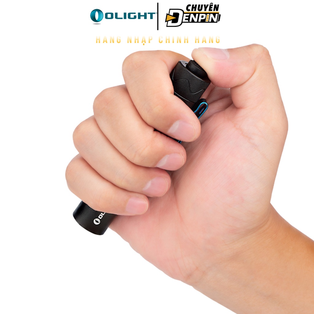 Đèn Pin mini Olight I5R công suất 350 lumens, chiếu xa 64 mét, dùng pin 14500 1420mAh, tích hợp cổng Type C trên pin.