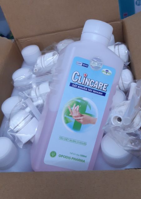 🤲🤲🤲 Sát khuẩn tay CLINCARE (500 ml ) | BigBuy360 - bigbuy360.vn