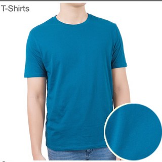 ÁO THUN NAM GAP CỔ TRÒN - XANH E