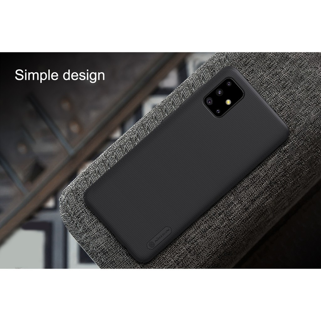 Ốp lưng Samsung Galaxy A71 chính hãng Nillkin dạng sần