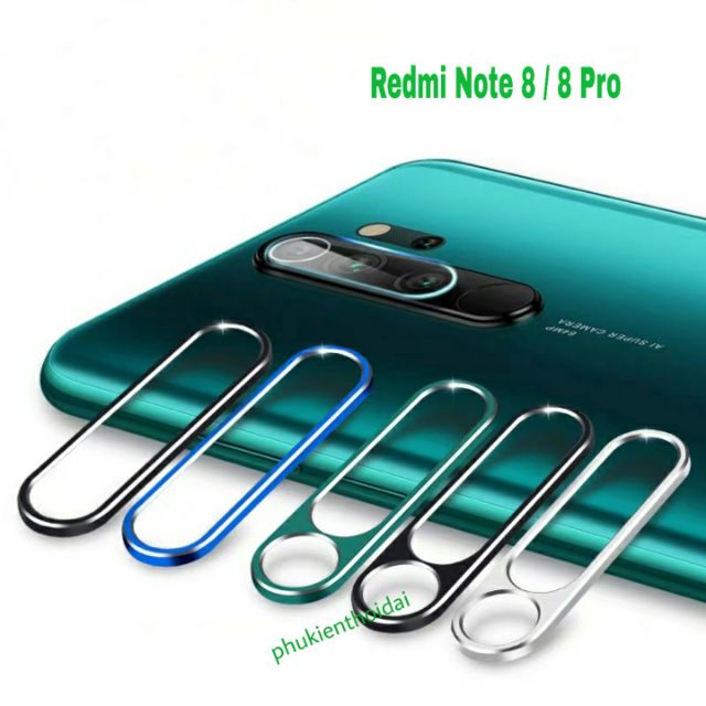 Ốp viền Camera Redmi Note 8 Pro / Redmi Note 8 / Redmi note 10 Pro cao cấp sẽ