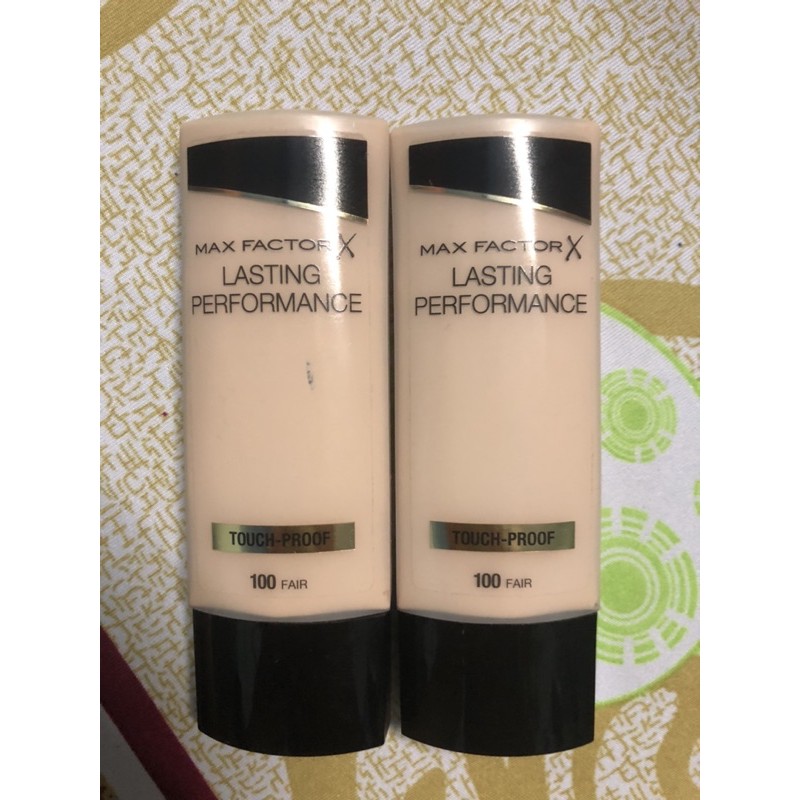 #Kem nền trang điểm Max Factor Lasting Performance 100 Fair 35ml. Made in 🇬🇧