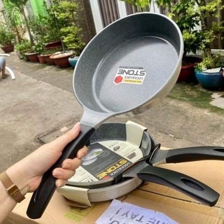 CHẢO ĐÁ 7 LỚP LOCK&LOCK STONE - ĐÁY TỪ ĐỦ SIZE
