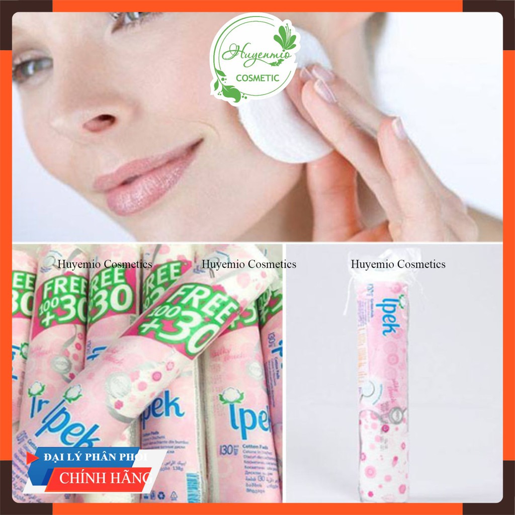 Bông Tẩy Trang / Bông Tẩy Trang Ipek Thổ Nhĩ Kì 130 Miếng [Ipek] | BigBuy360 - bigbuy360.vn