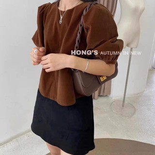 Áo nhung cổ tròn 2909AN