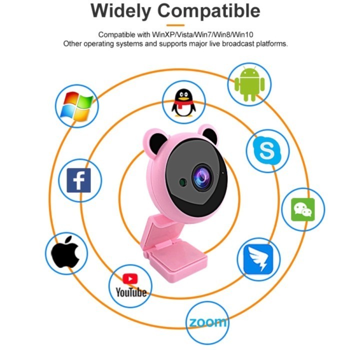 Webcam Full Hd 1080p Kèm Micro + Lấy Nét Tự Động | BigBuy360 - bigbuy360.vn