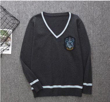 Áo Sweater Cổ Chữ V Phong Cách Harry Potter Độc Đáo