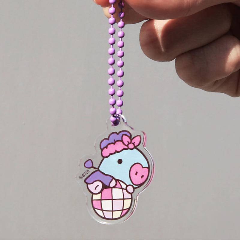 Móc Khóa Hoạt Hình BTS BT21 CHIMMY COOKY KOYA MANG RJ SHOOKY TATA