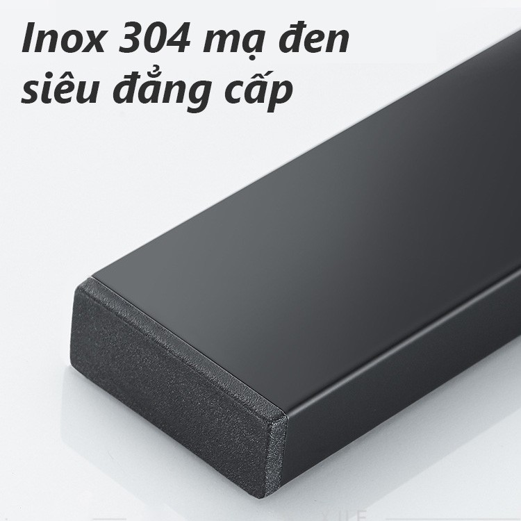 Giá để dao (kệ để dao), thanh ngang INOX 304 kiểu IKEA hít dao nam châm từ tính