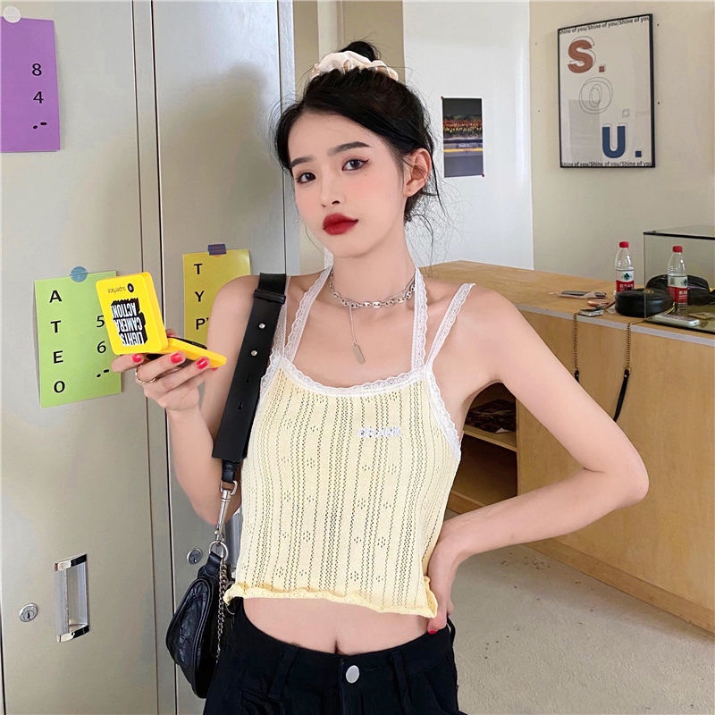 Áo Croptop Sát Nách Thiết Kế Quyến Rũ Cho Phái Nữ