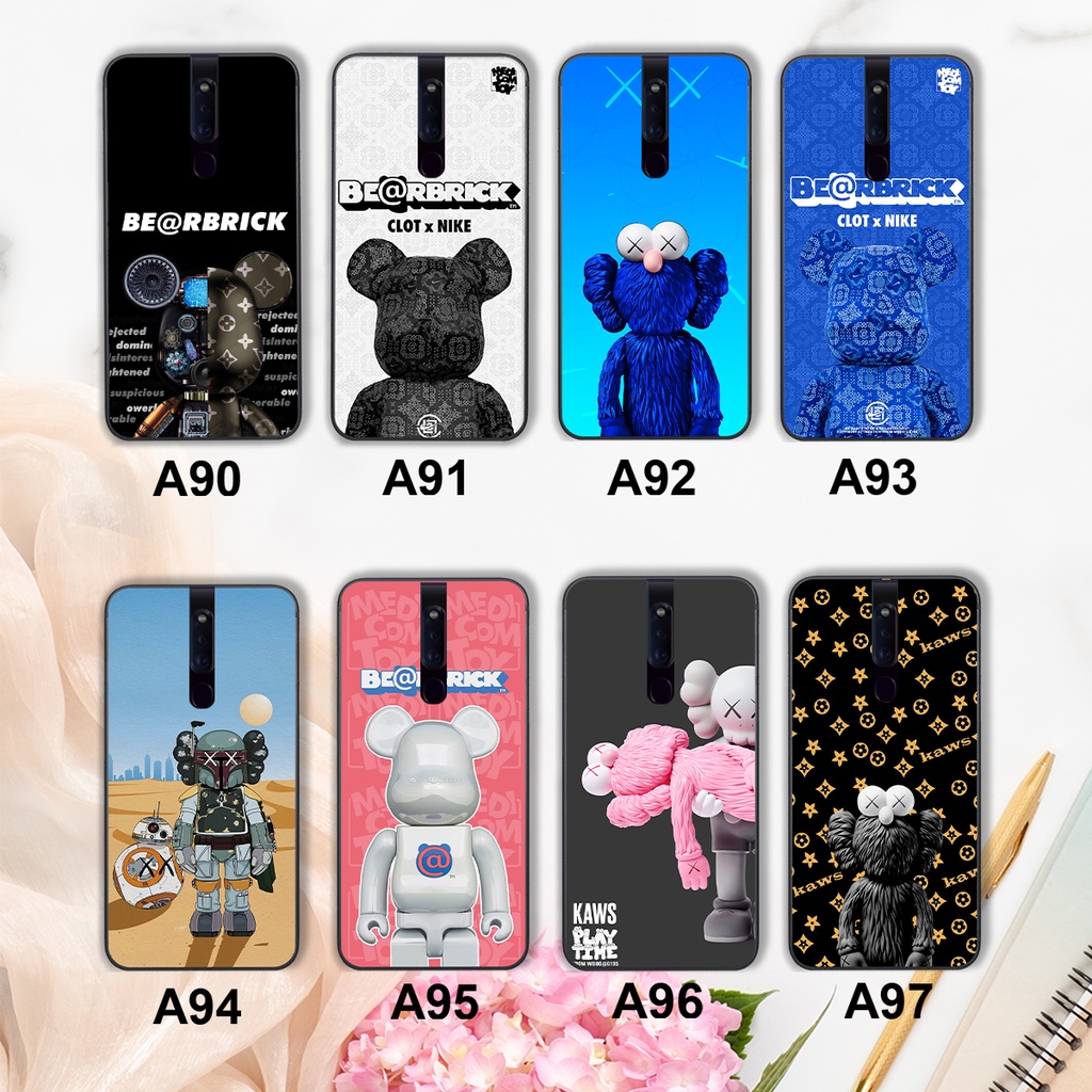 Ốp lưng điện thoại Oppo F11 - Oppo F11 Pro  bearbrick sang trọng-hot trend 2022