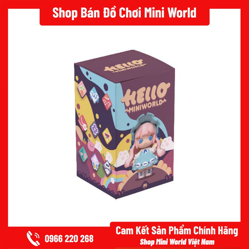 Mô Hình Mini World Hello Hộp Bí Ẩn [Trọn Bộ Gồm 9 Hộp]