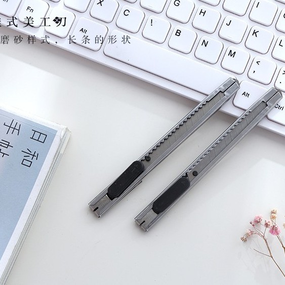 Dao Rọc Giấy Inox Mini Nhỏ Gọn Tiện Ích Đa Chức Năng