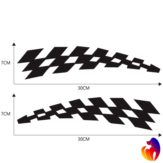 Sticker vinyl dán vân kẻ sọc phản xạ ánh sáng an toàn dành cho xe hơi