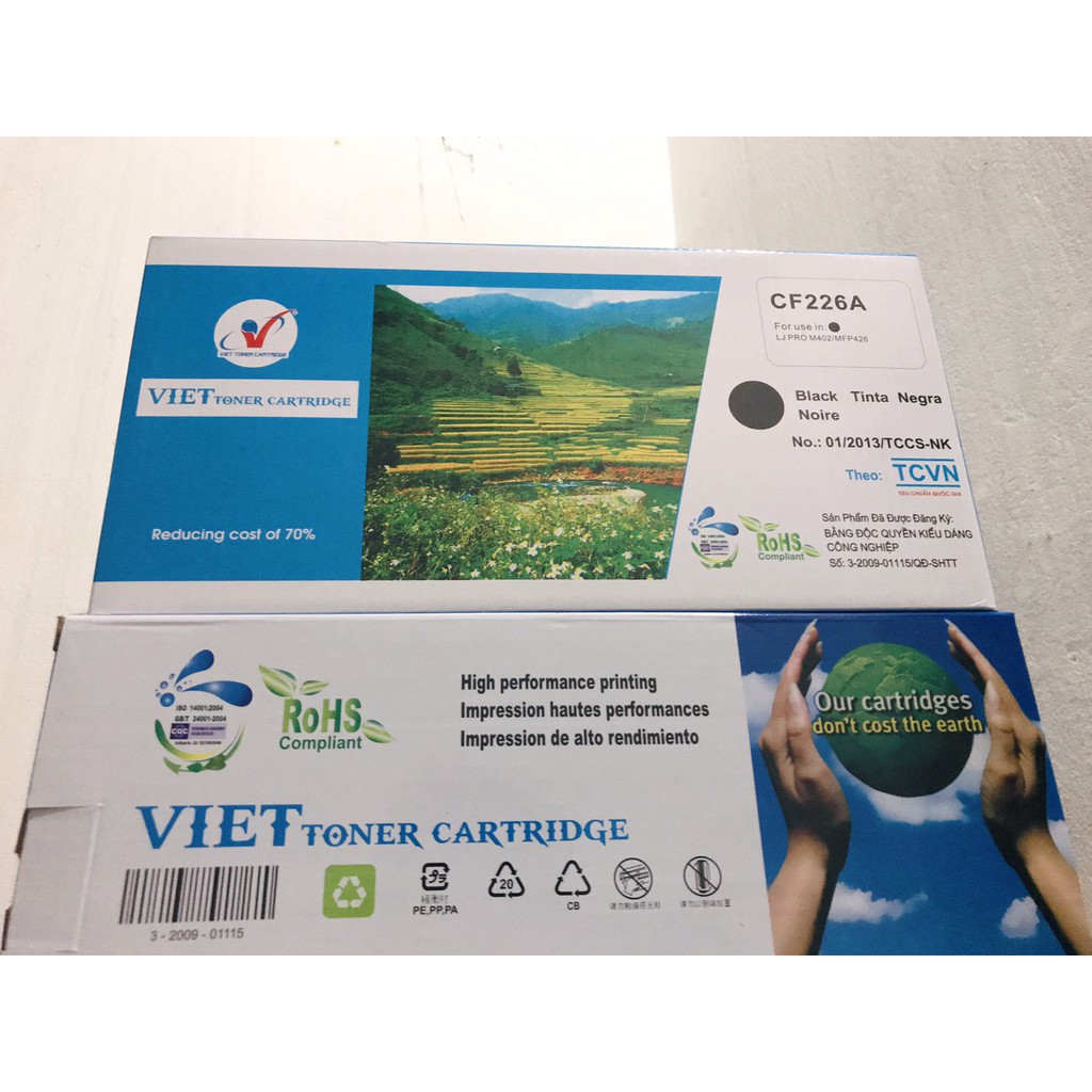 Mực VIET Toner Cartridge 226A, 26A, CRG052 cho HP M402dn/ M402dw/ M402n/ MFP M426fdn/ M426fdw