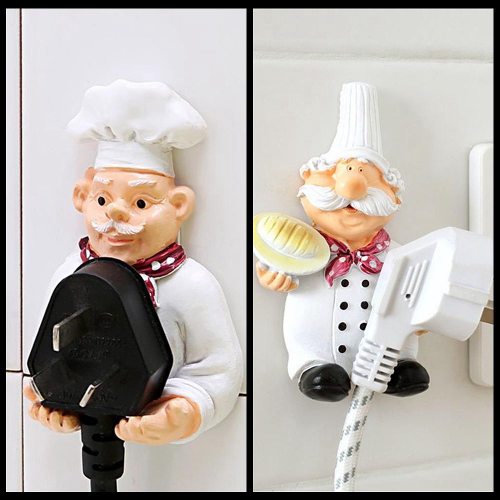 Home Fashion Strong Kitchen Sticky Socket Storage Rack Hook