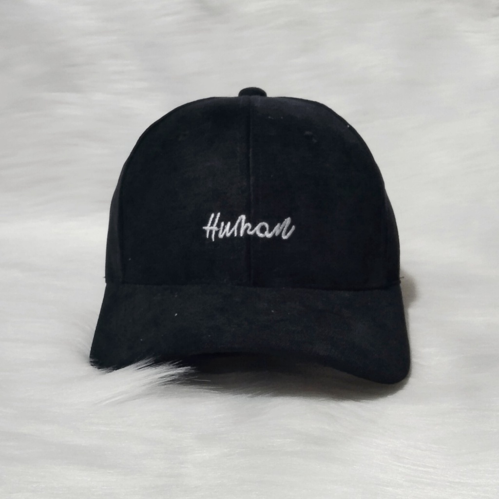 Mũ lưỡi trai, nón kết cao cấp nam nữ đẹp thêu CHỮ HUMAN phong cách Ulzzang unisex mã số K63