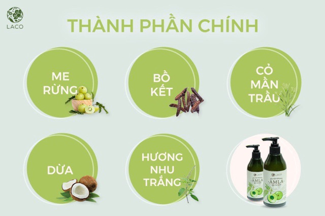 [SẢN PHẨM BÁN CHẠY] Dầu Gội Trị Rụng Tóc AMLA - CAM KẾT HÀNG CHÍNH HÃNG 💯💯