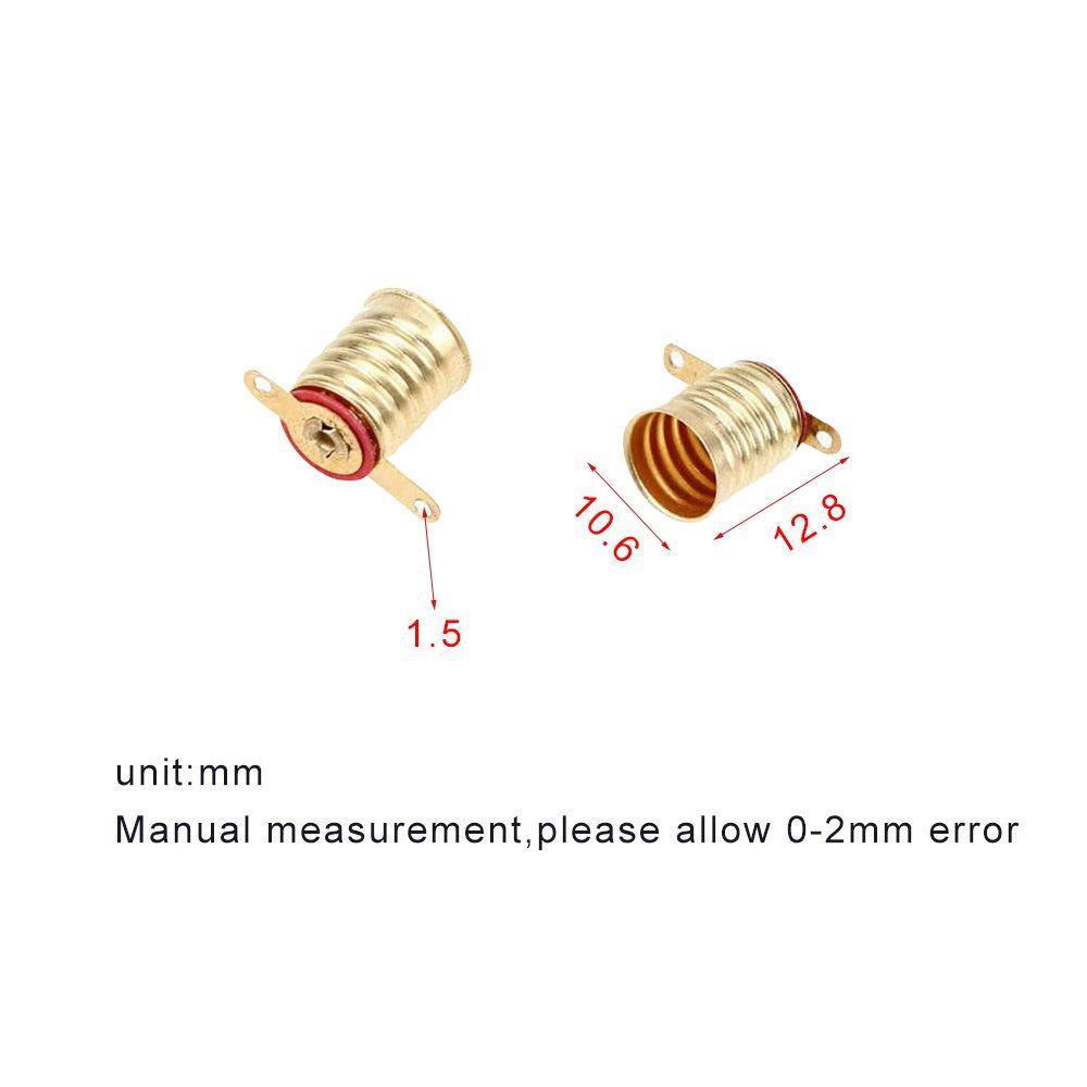 NIUYOU 50 Đuôi Đèn LED E10 Dùng Trong Thí Nghiệm Mới