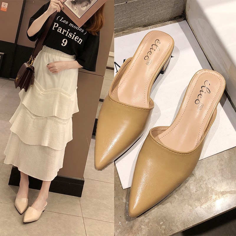 Giày cao gót mũi nhọn thời trang cho nữ