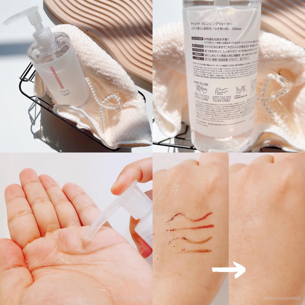 Nước tẩy trang Chacott