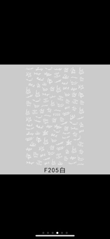 Sticker dán móng tay làm Nail