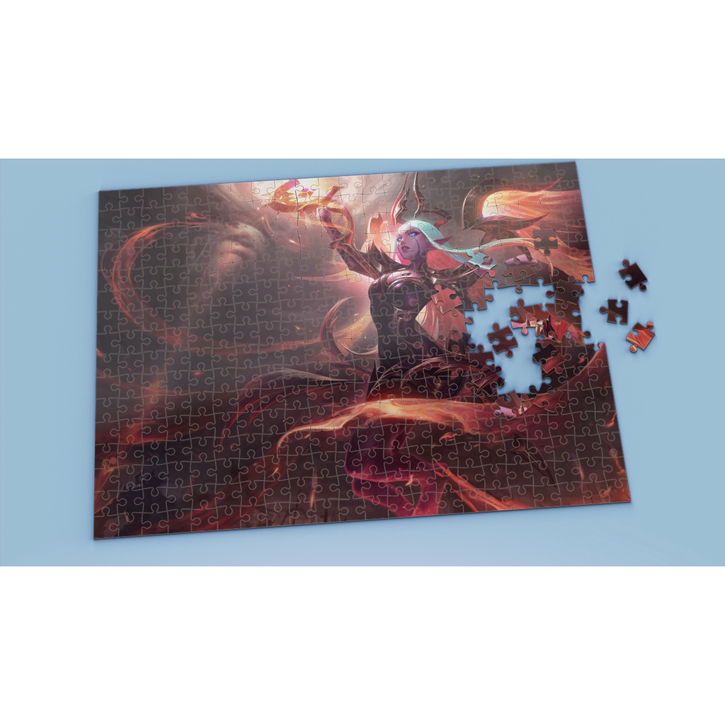 League of Legends Tranh ghép hình SORAKA - Mẫu 2 - Nhận in theo yêu cầu