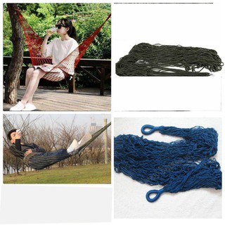 Võng lưới dây dù treo du lịch 2 lớp