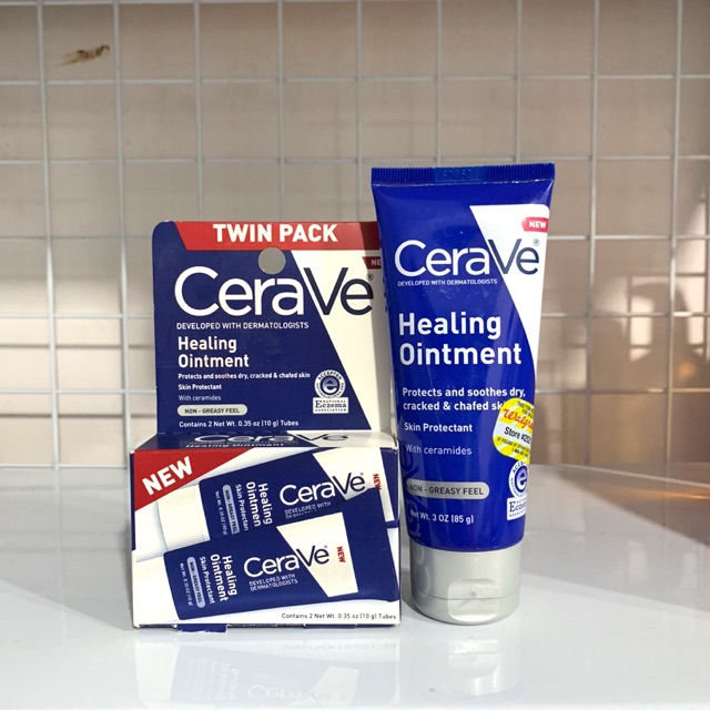 Kem làm giảm nứt nẻ Cerave Healing Ointment Skin 10g &amp; 85g