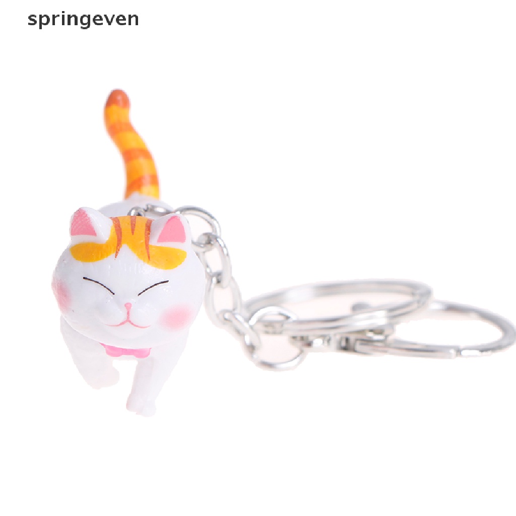 Móc Khóa Hình Mèo Con Lắc Đầu Dễ Thương