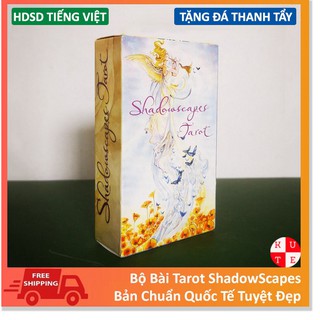 Bộ Bài Bói Tarot ShadowScapes Bản Chuẩn Tặng Hướng Dẫn Tiếng Việt Và Đá Thanh Tẩy