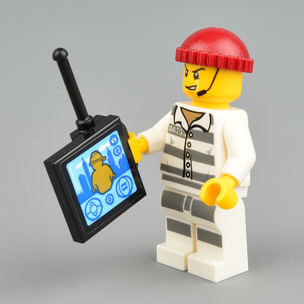 LEGO Minifigures Kẻ Trộm Điều Khiển Thiết Bị Bay Không Người Lái